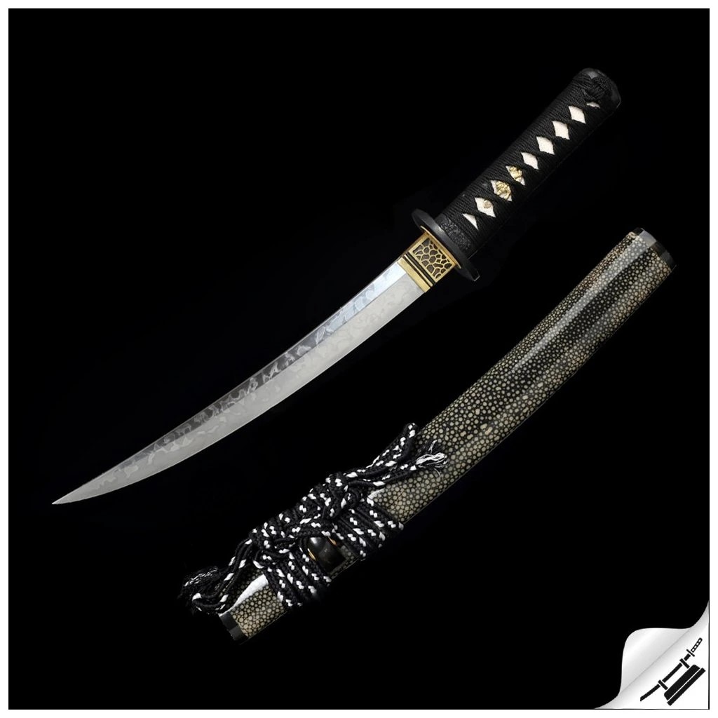 foto Japan Swords �pi�kov� tanto Juken, ocel T-10, unik�tn� hamon Hitatsura
